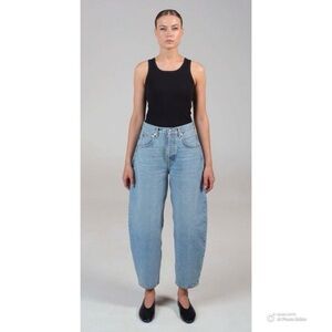 Etica Cassel Ultra High Barrel Jeans in Atwood Size 27 NWT High Rise